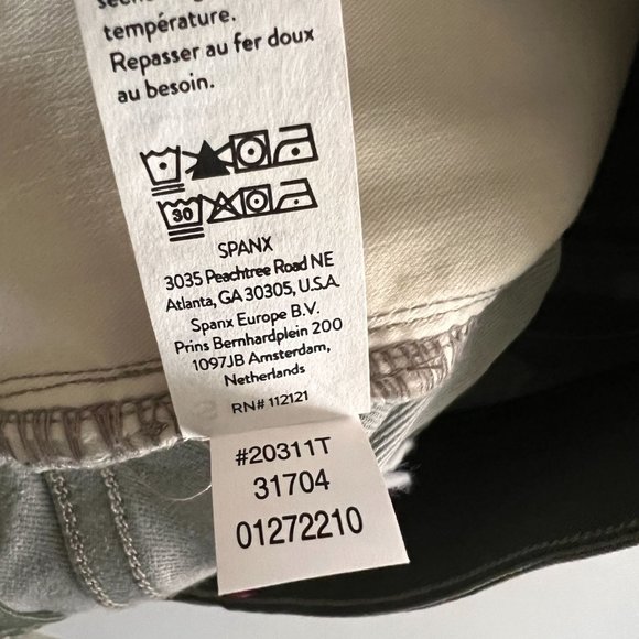 NWT Spanx Camouflage Stretch Twill Ankle Cargo Pants Size Medium Tall - Picture 8 of 8